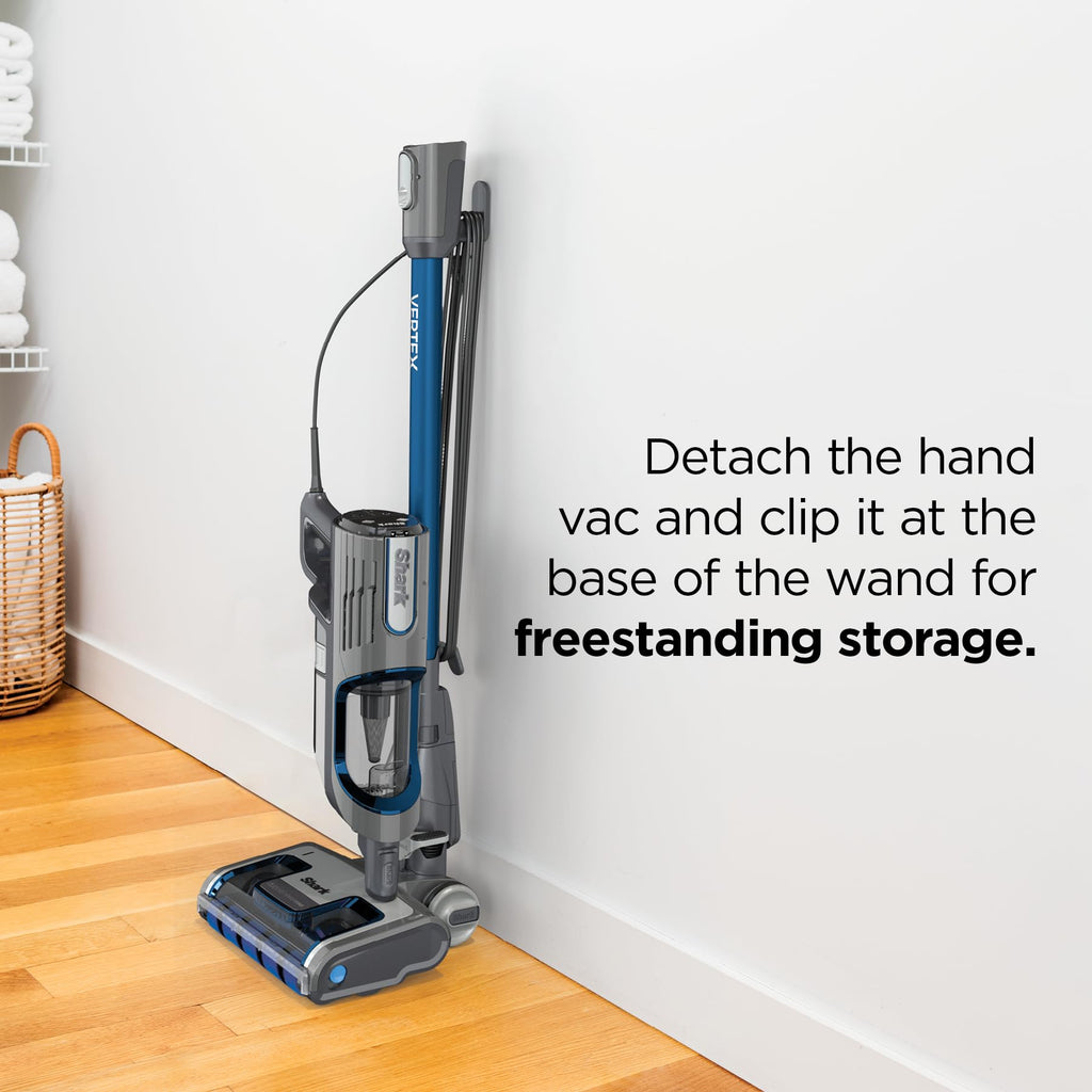 Shark Detect Ultralight Corded Stick Vacuum with Direction Detect and Self-Cleaning Brushroll, Powerful Hair Pickup, Ultra-Lightweight, Crevice & Upholstery Tool Included, Evergreen, HZ752