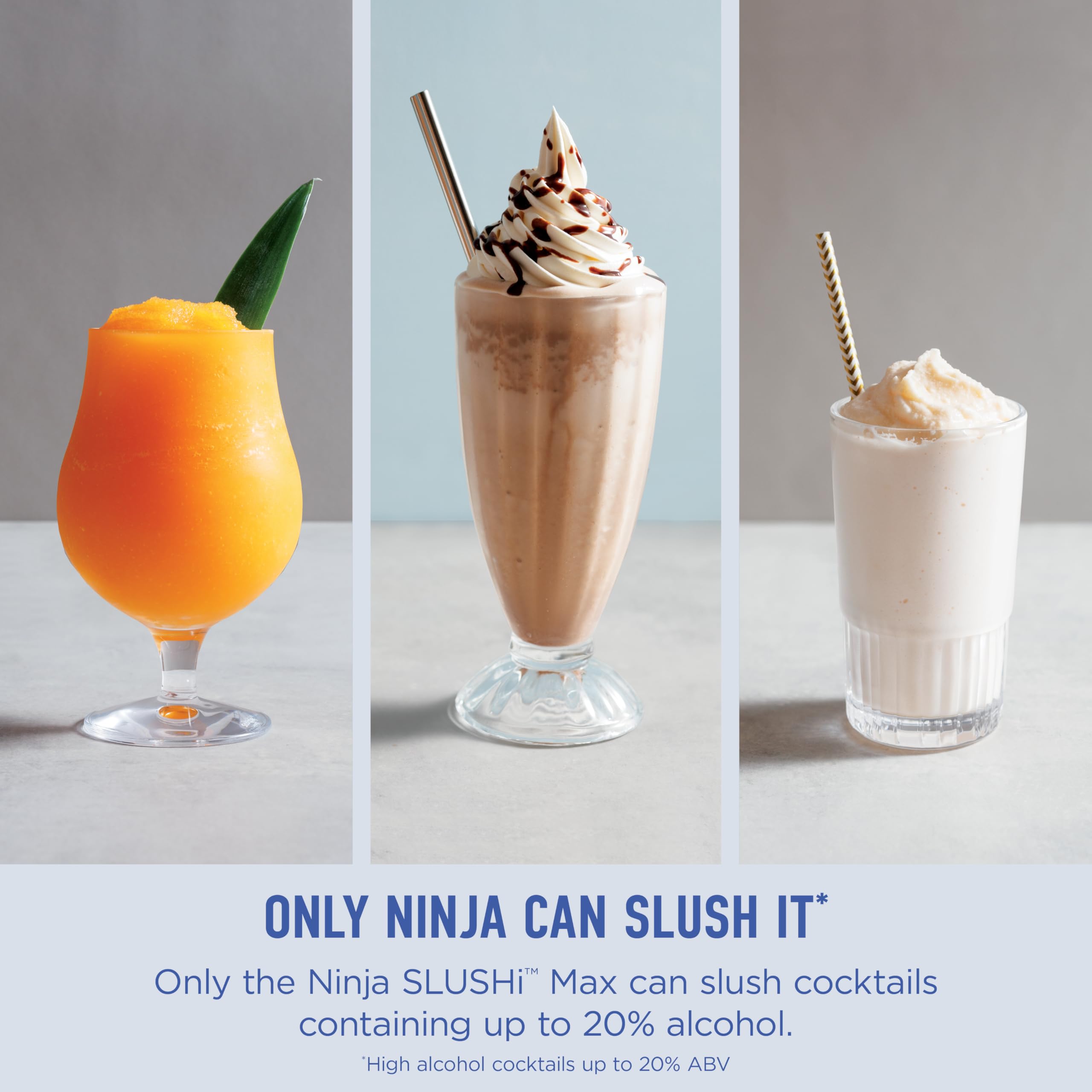 Ninja SLUSHi Frozen Drink & Slushie Machine with RapidChill Technology | 88 oz. Easy Fill Vessel | 5 Preset Programs | Make Margaritas, Frappés, & More | With Dishwasher Safe Parts | Black | FS301