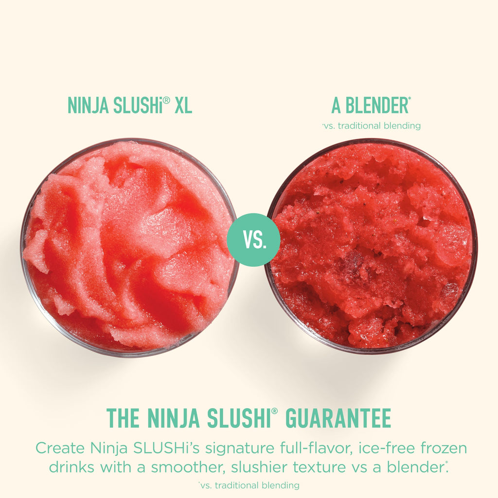Ninja SLUSHi Frozen Drink & Slushie Machine with RapidChill Technology | 88 oz. Easy Fill Vessel | 5 Preset Programs | Make Margaritas, Frappés, & More | With Dishwasher Safe Parts | Black | FS301