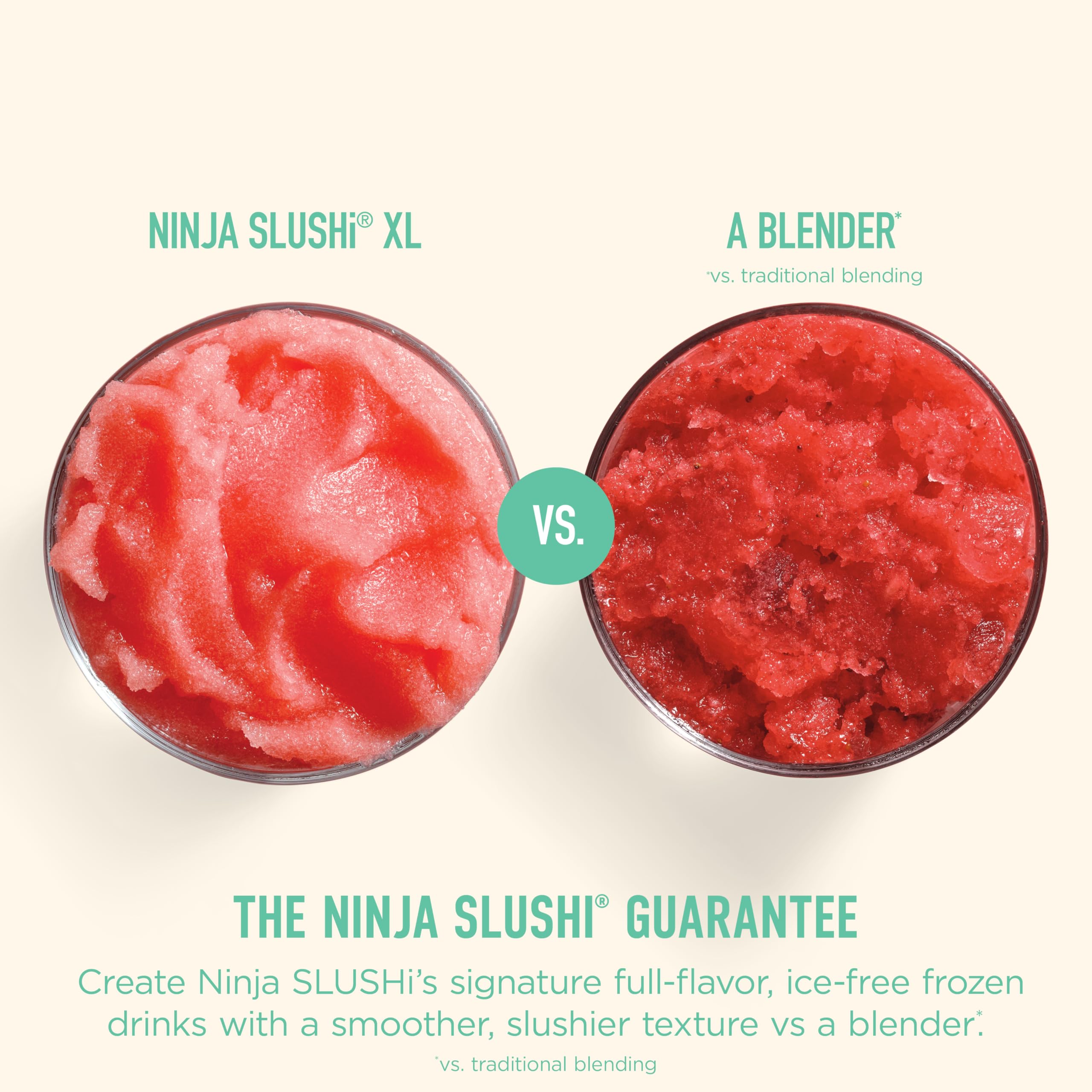 Ninja SLUSHi Frozen Drink & Slushie Machine with RapidChill Technology | 88 oz. Easy Fill Vessel | 5 Preset Programs | Make Margaritas, Frappés, & More | With Dishwasher Safe Parts | Black | FS301