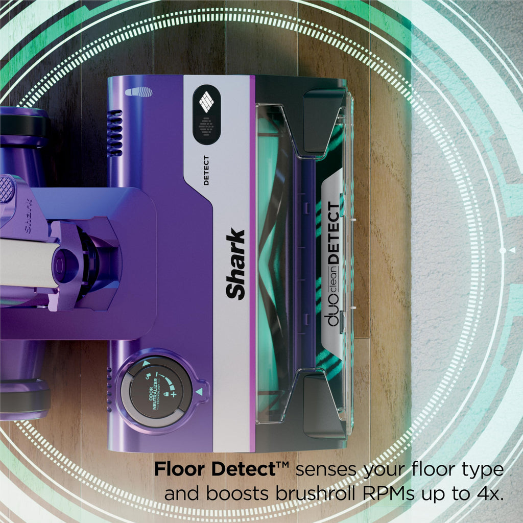 Shark Detect Ultralight Corded Stick Vacuum with Direction Detect and Self-Cleaning Brushroll, Powerful Hair Pickup, Ultra-Lightweight, Crevice & Upholstery Tool Included, Evergreen, HZ752