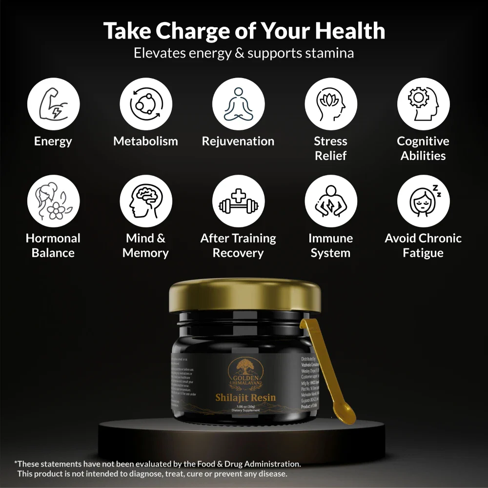 Pure Himalayan Shilajit Resin
